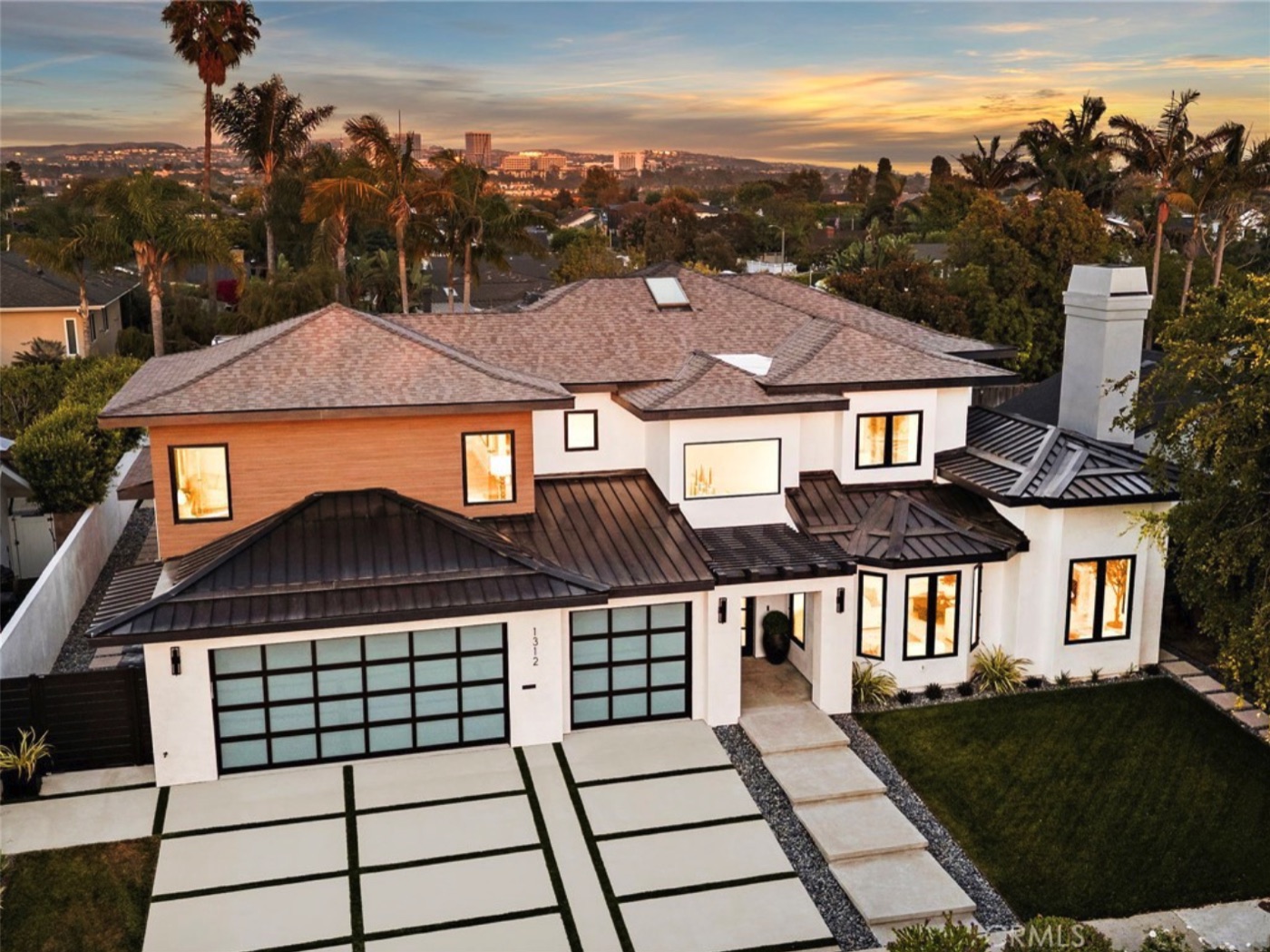 Front elevation of 1312 Dover Drive